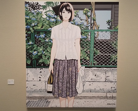 江口寿史 イラストレーション展 彼女 控えめに言って最高かよ アートやデザイン関係が好きな方にもオススメ ９月のお散歩話 めっけたブログ